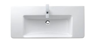 LAUFEN PRO S umyvadlo 105 cm, s otvorem pro baterii a přepadem H8169660001041 Obrázek - fotka