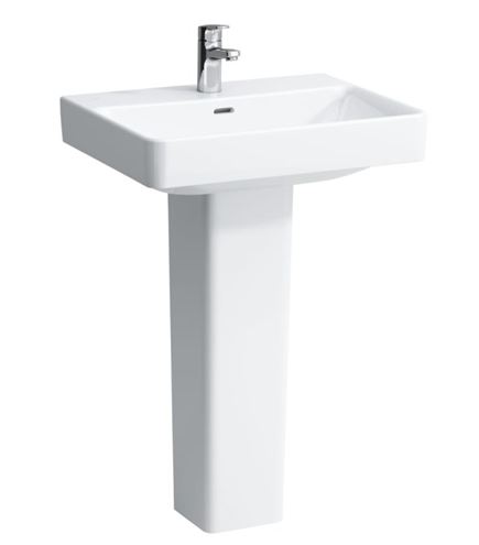LAUFEN PRO S umyvadlo 60 cm, s otvorem pro baterii a přepadem H8109630001041 Obrázek - fotka