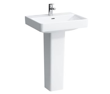 LAUFEN PRO S umyvadlo 60 cm, s otvorem pro baterii a přepadem, LCC H8109634001041 Obrázek - fotka