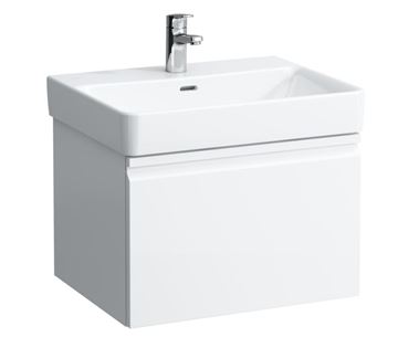 LAUFEN PRO S umyvadlo 60 cm, s otvorem pro baterii a přepadem, LCC H8109634001041 Obrázek - fotka