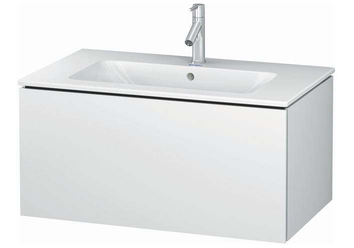 DURAVIT L-CUBE skříňka pod umyvadlo 82x48,1x40 cm, 1 zásuvka, Push-open, White matt LC614101818 Obrázek - Hlavní obrázek