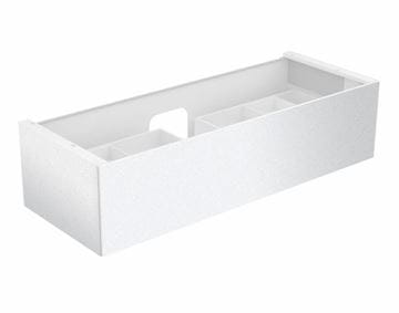 KEUCO EDITION 11 skříňka pod umyvadlo 140x53,5x35 cm, 1 zásuvka, Push-open, bílá