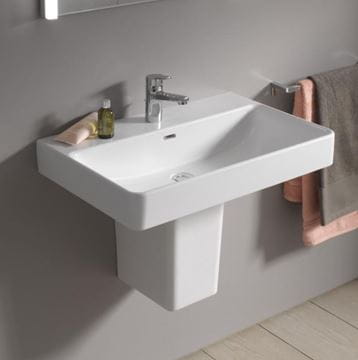 LAUFEN PRO S umyvadlo 70 cm, s otvorem pro baterii a přepadem, LCC H8109674001041 Obrázek - fotka