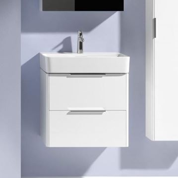 LAUFEN PRO S umyvadlo 55 cm, s otvorem pro baterii a přepadem H8189580001041 Obrázek - fotka
