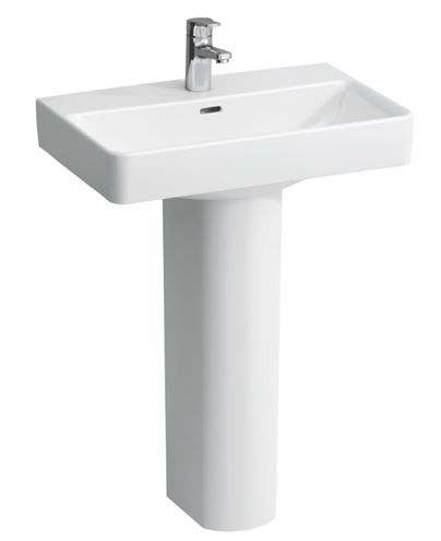 LAUFEN PRO S umyvadlo 60 cm, s otvorem pro baterii a přepadem H8189590001041 Obrázek - fotka