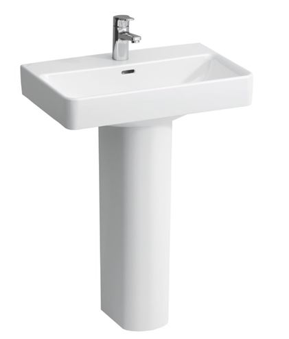 LAUFEN PRO S umyvadlo 60 cm, s otvorem pro baterii a přepadem, LCC H8189594001041 Obrázek - fotka