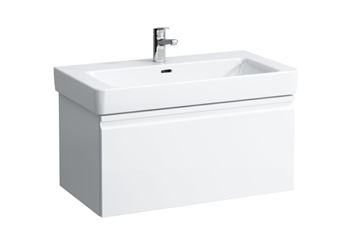 LAUFEN PRO S umyvadlo 85 cm, s otvorem pro baterii a přepadem, LCC H8139654001041 Obrázek - fotka