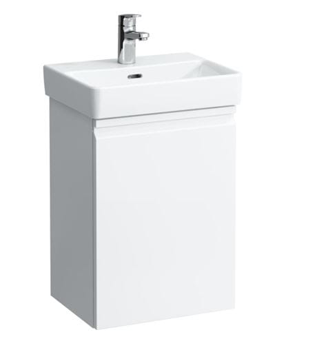 LAUFEN PRO S umývátko 45 cm, s otvorem pro baterii a přepadem H8159610001041 Obrázek - fotka