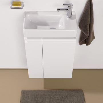 LAUFEN PRO S umývátko 48 cm, s otvorem pro baterii vpravo a přepadem H8159540001041 Obrázek - fotka