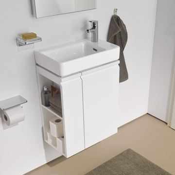 LAUFEN PRO S umývátko 48 cm, s otvorem pro baterii vpravo a přepadem H8159540001041 Obrázek - fotka