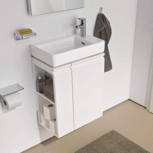 LAUFEN PRO S umývátko 48 cm, s otvorem pro baterii vpravo a přepadem H8159540001041 Obrázek - fotka