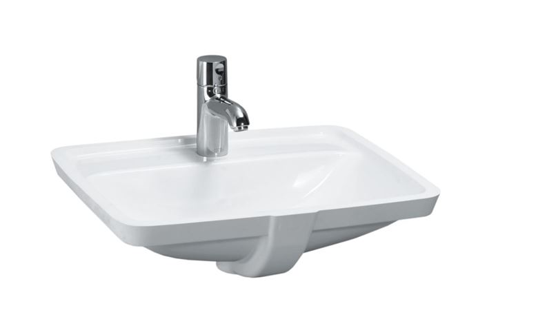 LAUFEN PRO S umyvadlo 49 cm, s otvorem pro baterii a přepadem H8119660001041 Obrázek - Hlavní obrázek
