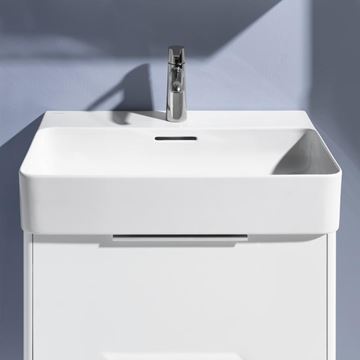 LAUFEN VAL umyvadlo 60 cm, s otvorem pro baterii a přepadem H8102830001041 Obrázek - fotka