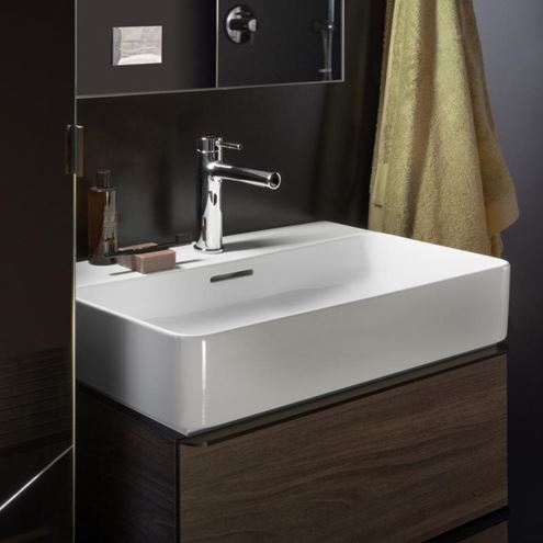 LAUFEN VAL umyvadlo 60 cm, s otvorem pro baterii a přepadem, LCC H8102834001041 Obrázek - fotka