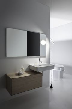 LAUFEN VAL umyvadlo 65 cm, s otvorem pro baterii a přepadem H8102840001041 Obrázek - fotka