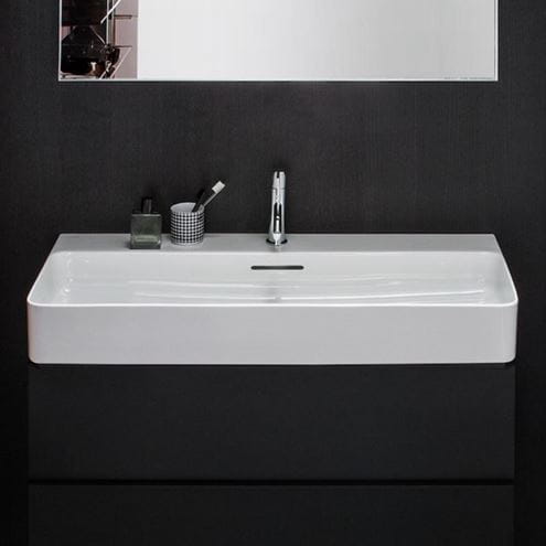 LAUFEN VAL umyvadlo 95 cm, s otvorem pro baterii a přepadem H8102870001041 Obrázek - fotka