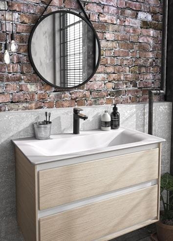 IDEAL STANDARD CONNECT AIR umyvadlo 84 cm, s otvorem pro baterii a přepadem E027901 Obrázek - fotka