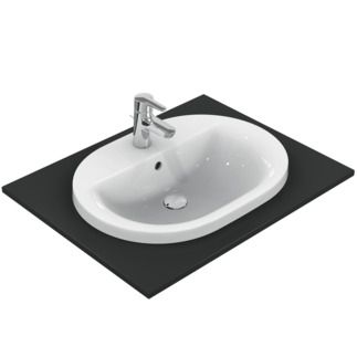 IDEAL STANDARD CONNECT umyvadlo 62 cm, s otvorem pro baterii a přepadem E504001 Obrázek - fotka