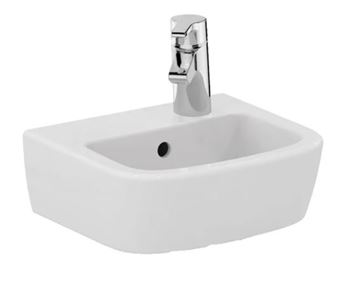 IDEAL STANDARD TEMPO umývátko 35 cm, s otvorem pro baterii vpravo, s přepadem T059701 Obrázek - fotka