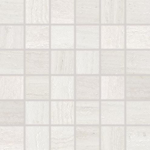 RAKO ALBA mozaika 30x30(5x5) cm, lepená na síti, mat-lesk reliéf, slonová kost DDM06730 Obrázek - Hlavní obrázek
