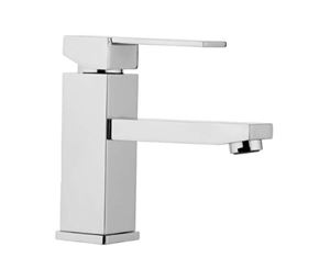 SANJET QUADRO umyvadlová stojánková baterie, chrom