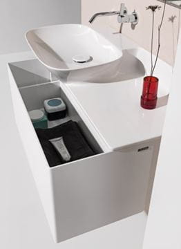 LAUFEN INO skříňka pod umyvadlo 77x34,8x35,5 cm, 1 zásuvka, Push-open, matná bílá H4254010301701 Obrázek - fotka