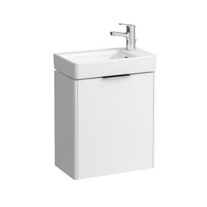 LAUFEN BASE skříňka pod umývátko 46x26,7x51,5 cm, 1 dvířka, panty vpravo, matná bílá