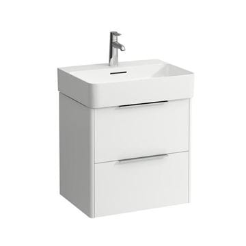 LAUFEN BASE skříňka pod umyvadlo 53,3x39,1x51,5 cm, 2 zásuvky, bílá mat