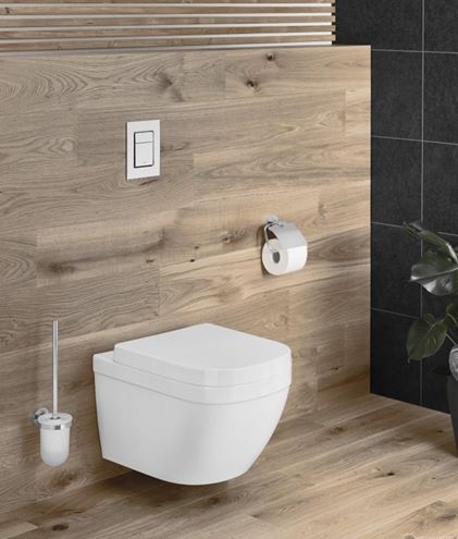 GROHE EURO CERAMIC závěsné WC se SoftClose sedátkem, Rimless, Triple Vortex splachování, alpská bílá 39554000 Obrázek - fotka