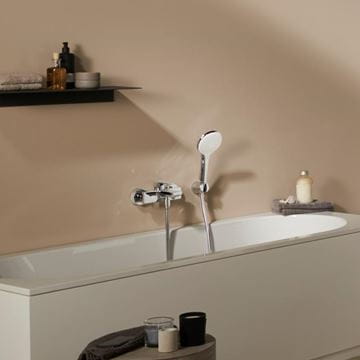 KLUDI ZENTA SL vanová nástěnná baterie, s přepínačem, chrom 486700565 Obrázek - fotka