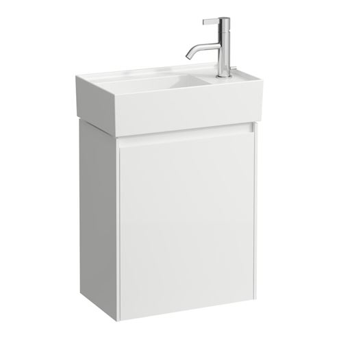 LAUFEN LANI skříňka pod umývátko 43,7x27x51,5 cm, 1 dvířka, panty vpravo, matná bílá H4039021122601 Obrázek - Hlavní obrázek