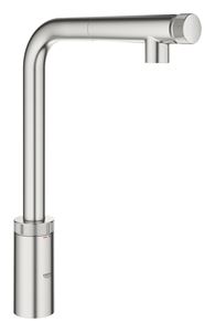 GROHE MINTA SMARTCONTROL dřezová baterie, s výsuvnou koncovkou, supersteel