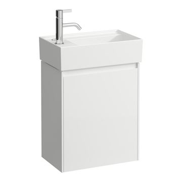 LAUFEN LANI skříňka pod umývátko 43,7x27x51,5 cm, 1 dvířka, panty vlevo, matná bílá