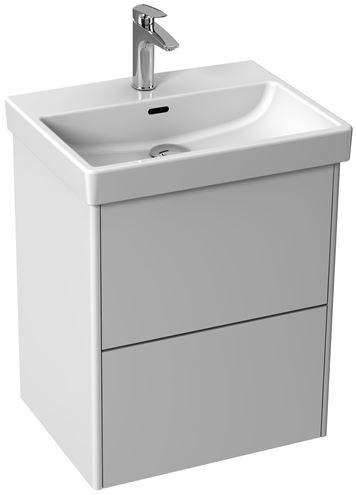 LAUFEN LA CASA 5 skříňka s umyvadlem 56,5x44x67,4 cm, 2 zásuvky, Push-open, bílá H41N9924015001 Obrázek - Hlavní obrázek