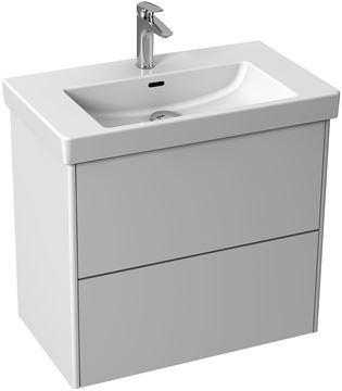 LAUFEN LA CASA 5 skříňka s umyvadlem 76x44x67,4 cm, 2 zásuvky, Push-open, bílá