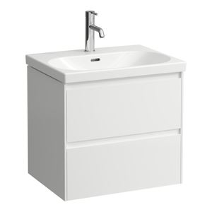 LAUFEN LANI skříňka pod umyvadlo 58,4x44,2x51,5 cm, 2 zásuvky, s organizérem, matná bílá