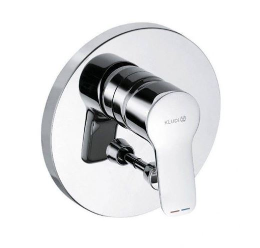 KLUDI PURE&EASY vanová podomítková baterie, s přepínačem, chrom 374190565 Obrázek - Hlavní obrázek