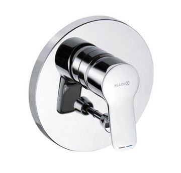 KLUDI PURE&EASY vanová podomítková baterie, s přepínačem, chrom