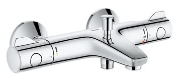 GROHE GROHTHERM 800 vanová nástěnná termostatická baterie, s přepínačem, chrom