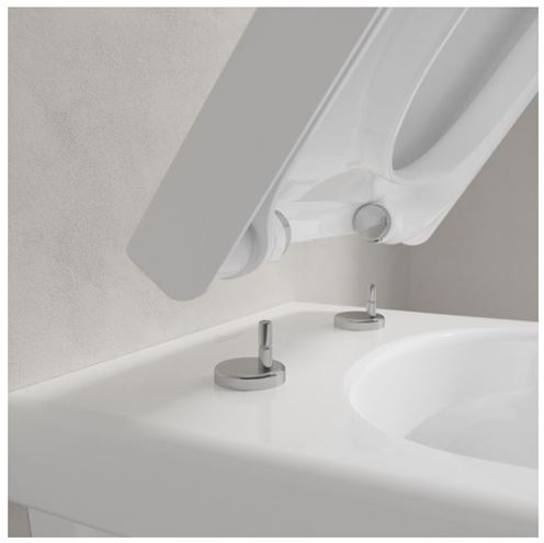 VILLEROY & BOCH ARCHITECTURA WC sedátko, SoftClosing, alpská bílá 9M66S201 Obrázek - fotka