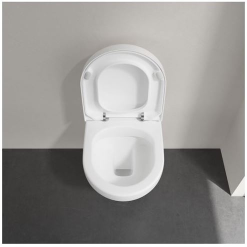 VILLEROY & BOCH ARCHITECTURA WC sedátko, SoftClosing, alpská bílá 9M66S201 Obrázek - fotka