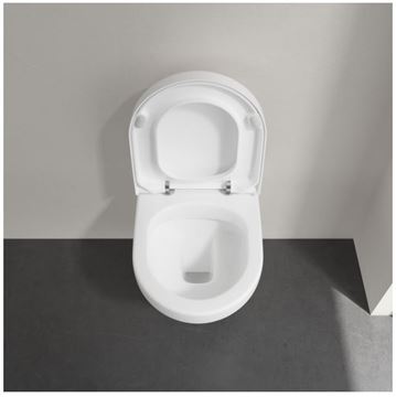 VILLEROY & BOCH ARCHITECTURA WC sedátko, SoftClosing, alpská bílá 9M66S201 Obrázek - fotka