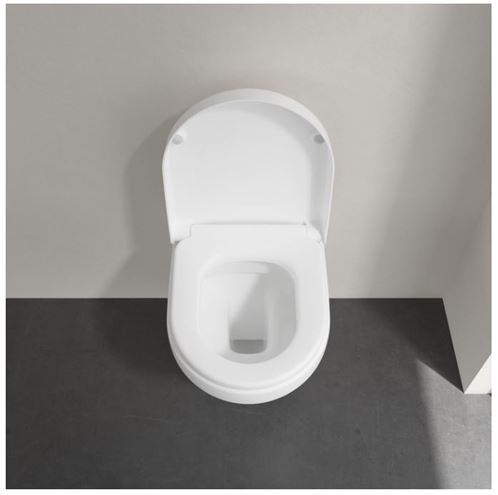 VILLEROY & BOCH ARCHITECTURA WC sedátko, SoftClosing, alpská bílá 9M66S201 Obrázek - fotka