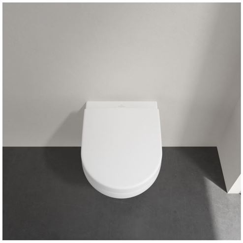 VILLEROY & BOCH ARCHITECTURA WC sedátko, SoftClosing, alpská bílá 9M66S201 Obrázek - fotka