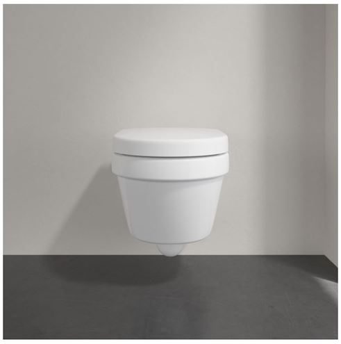 VILLEROY & BOCH ARCHITECTURA WC sedátko, SoftClosing, alpská bílá 9M66S201 Obrázek - fotka