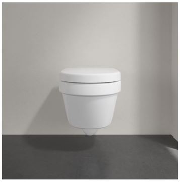 VILLEROY & BOCH ARCHITECTURA WC sedátko, SoftClosing, alpská bílá 9M66S201 Obrázek - fotka