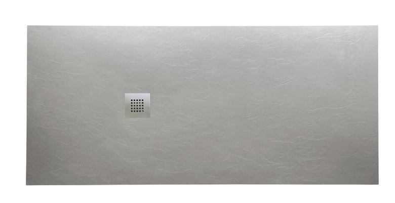 GELCO MITIA sprchová vanička 200x90 cm, litý mramor, bez nožiček, šedá PMS20090 Obrázek - Hlavní obrázek