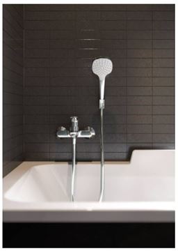 HANSGROHE LOGIS vanová nástěnná baterie, s přepínačem, chrom 71400000 Obrázek - fotka