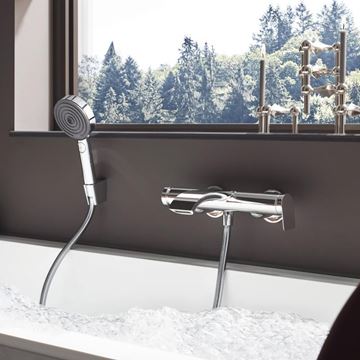 HANSGROHE VIVENIS vanová nástěnná baterie, s přepínačem, chrom 75420000 Obrázek - fotka