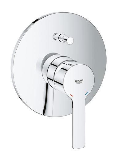 GROHE LINEARE vanová podomítková baterie, s přepínačem, chrom 19297001 Obrázek - Hlavní obrázek